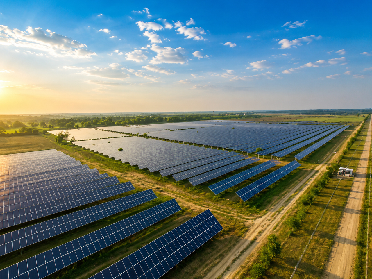 Ground-Mounted Solar System